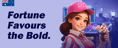 100% Welcome Match Bonus promotion banner